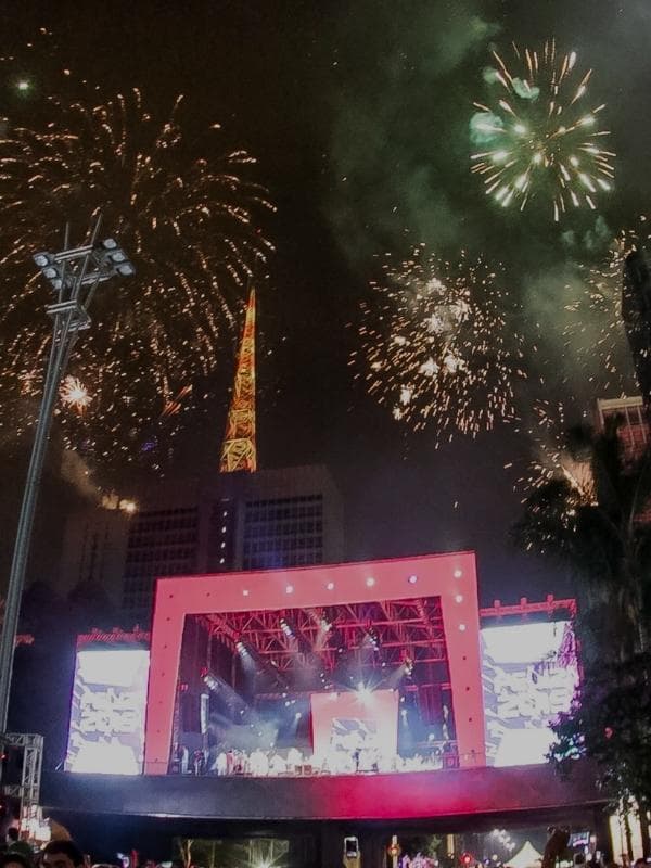 Réveillons no Estado de SP